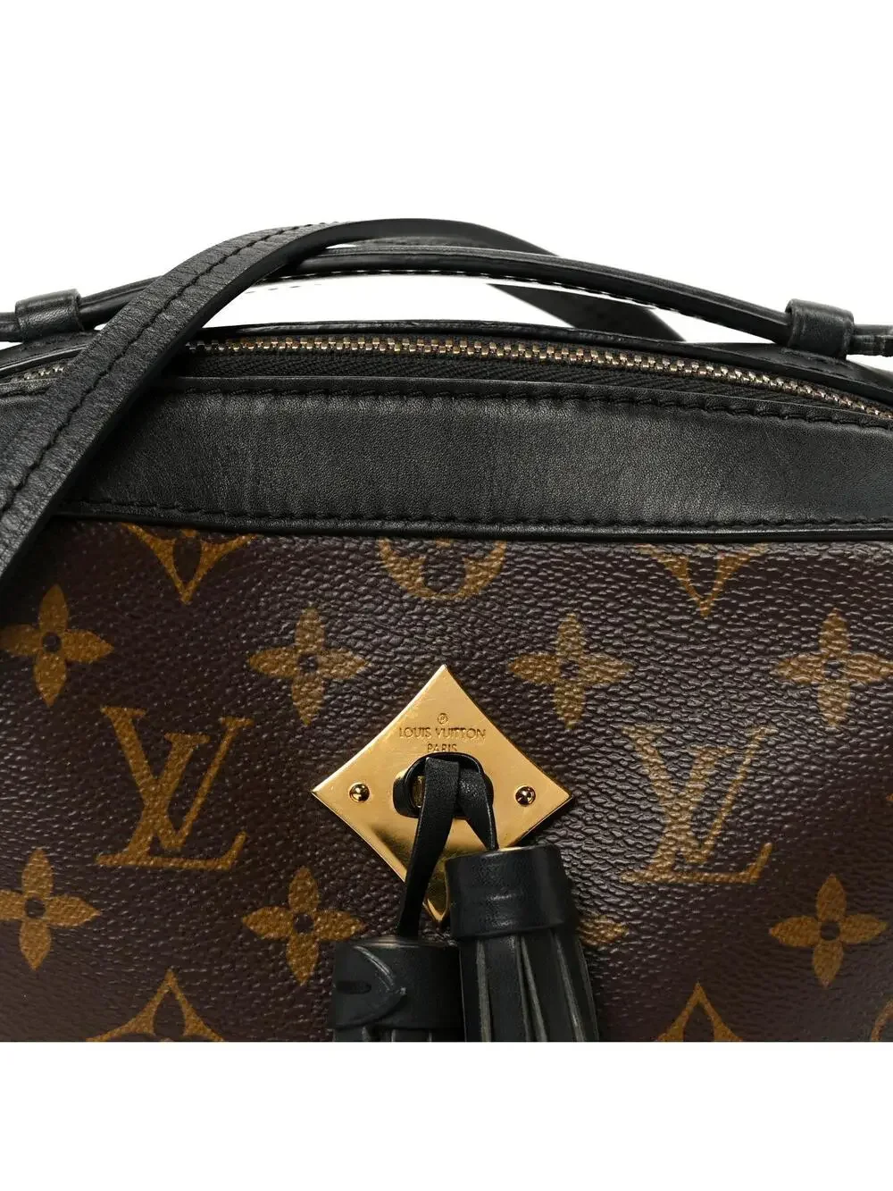 Louis Vuitton Saintonge Black #339291L12B